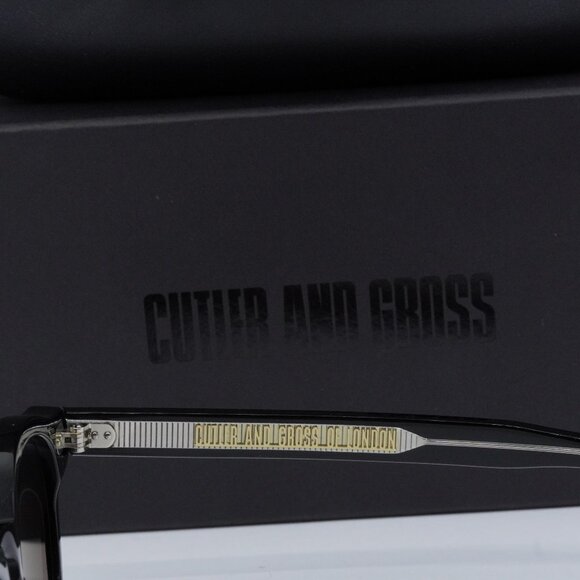 Final Price! Cutler and Gross CG1338S 001 Black Grey Sunglasses - Picture 4 of 8